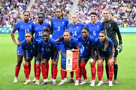 Équipe de France féminine célébrant une victoire