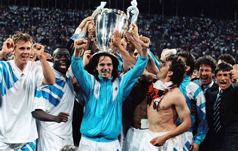 Équipe de l'OM vainqueur de la Ligue des Champions 1993