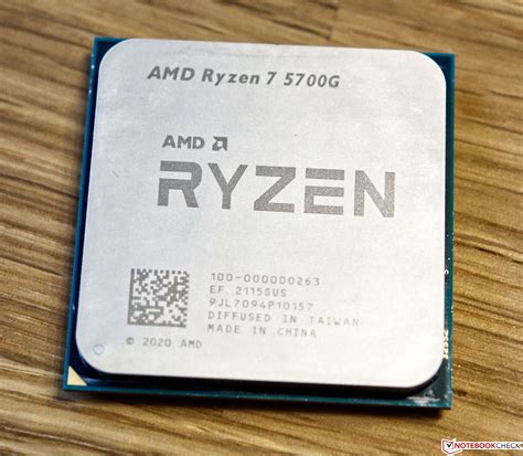 AMD Ryzen 7 5700G Die