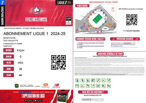 Abonnement LOSC