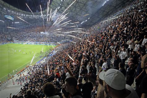 Ambiance dans un stade de Premier League