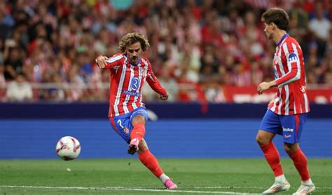 Antoine Griezmann marquant un but contre Gérone