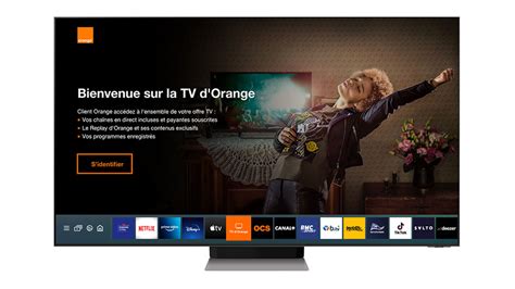 Application TV Orange
