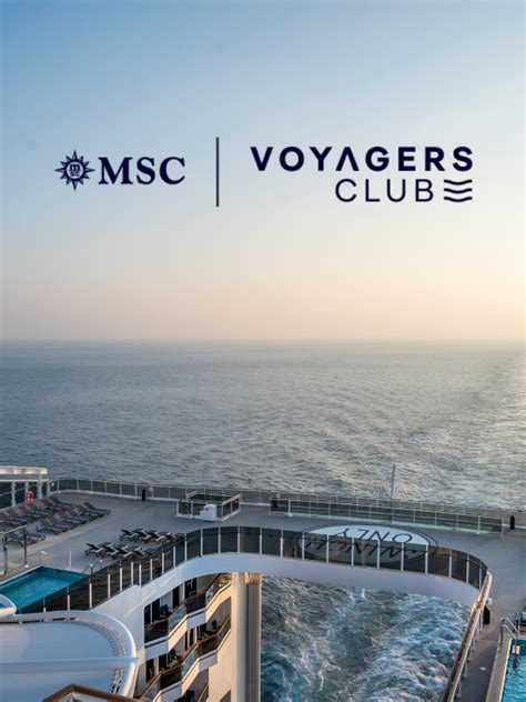Avantages MSC Voyagers Club
