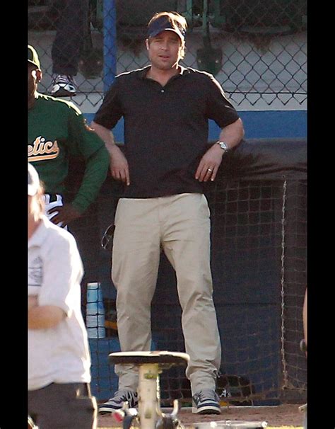 Brad Pitt dans le rôle de Billy Beane dans Le Stratège