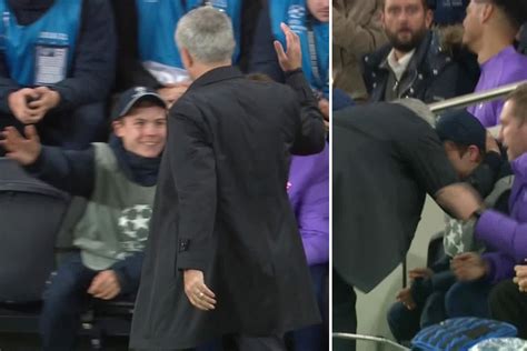 Callum Hynes et José Mourinho