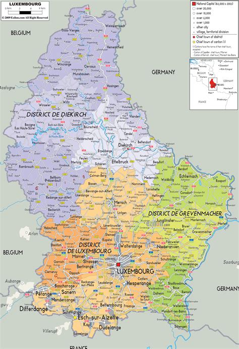Carte de Luxembourg