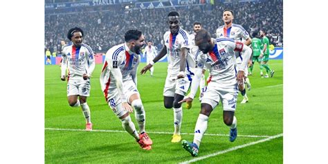 Celebration Olympique Lyonnais