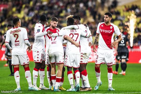 Celebration de l'équipe de Monaco