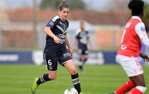 Charlotte Bilbault des Girondins de Bordeaux face au PSG
