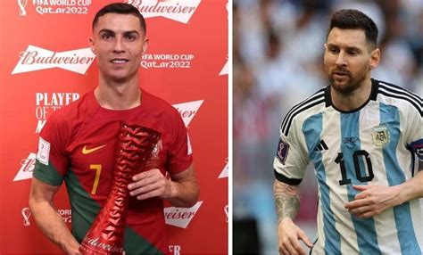 Comparaison des notes de Messi et Ronaldo