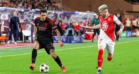 Compositions probables Monaco - Benfica