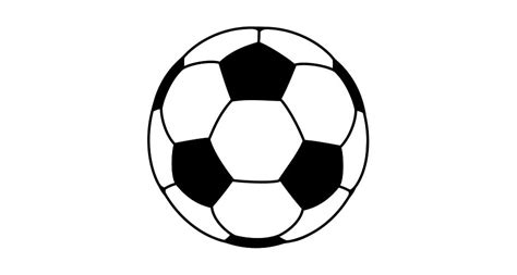 Dessin d'un ballon de foot