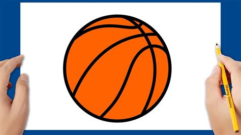 Dessin facile ballon de basket