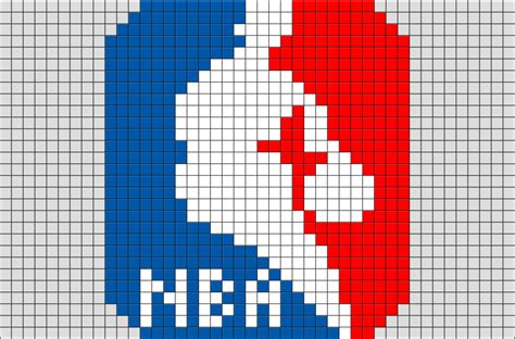 Dessin pixel art NBA