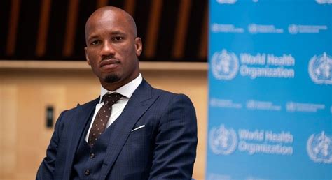 Didier Drogba célébrant un but