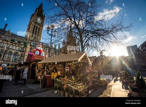 Différents marchés de Noël à Manchester
