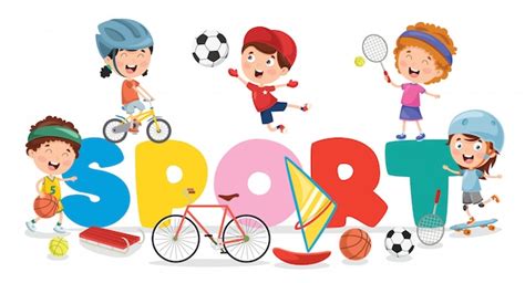 Enfants faisant du sport
