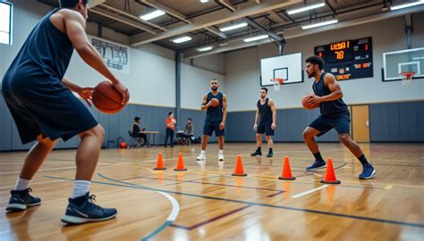 Entraînement Basket-ball