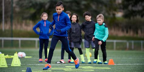 Entraînement football enfant