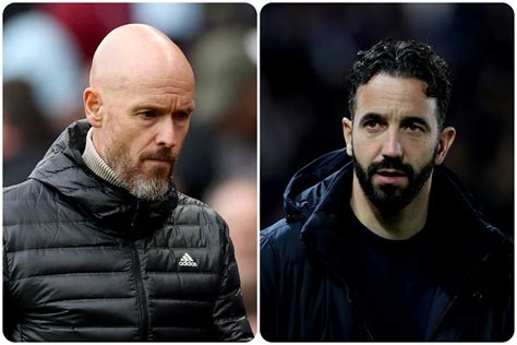 Erik ten Hag et Rúben Amorim
