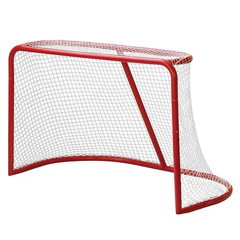 Filet de hockey avec sacs de sable