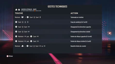 Gestes techniques FIFA 18