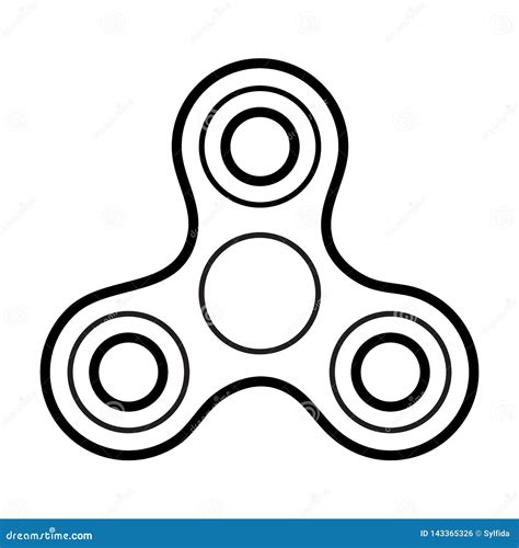 Hand Spinner Dessin