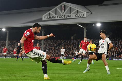 Image du match entre Fulham et Manchester United