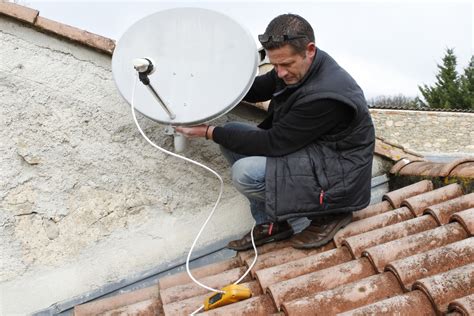 Installation antenne parabolique