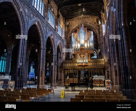 Intérieur de la Cathédrale de Manchester