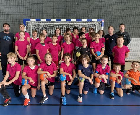 Jeunes handballeurs