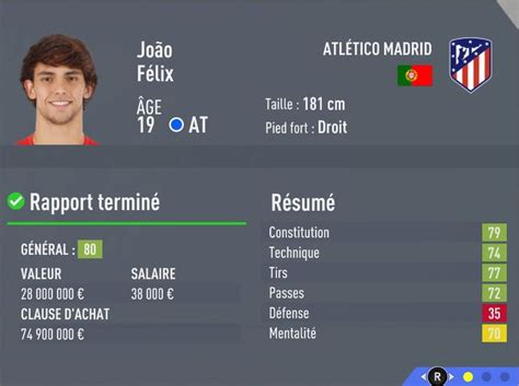 Jeunes talents prometteurs dans FIFA 20