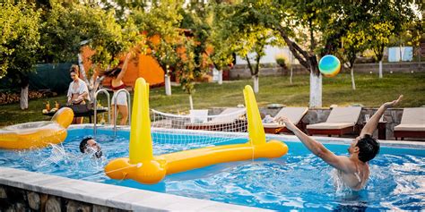 Jeux aquatiques en famille