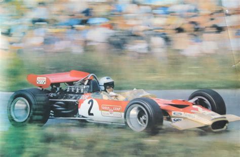 Jochen Rindt sur Lotus en 1970