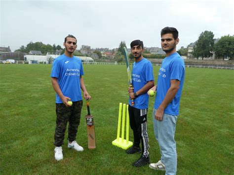 Joueurs de cricket à Saint-Omer