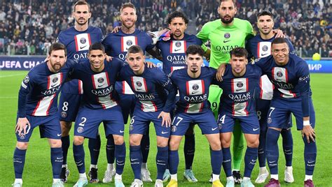 Joueurs du PSG et de Strasbourg