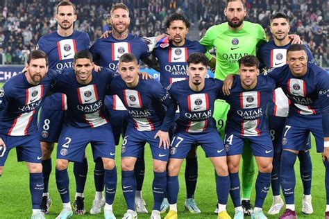 Joueurs du PSG lors d'un match contre Liverpool