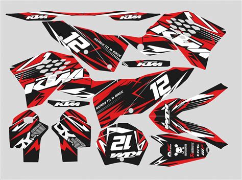 Kit déco KTM EXC