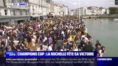 La Rochelle célèbre sa victoire