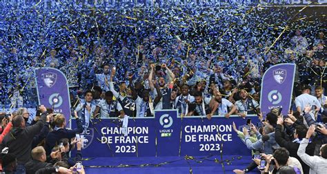Le Havre champion de Ligue 2 en 2023