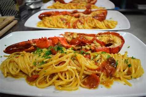 Les linguine Astice César