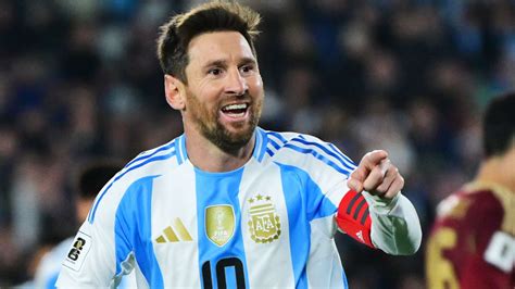 Lionel Messi célébrant un but