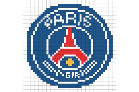 Logo PSG Pixel Art