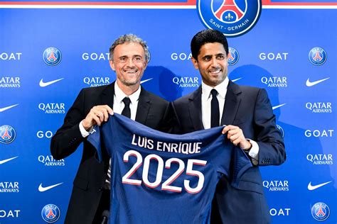 Luis Enrique entraineur du PSG