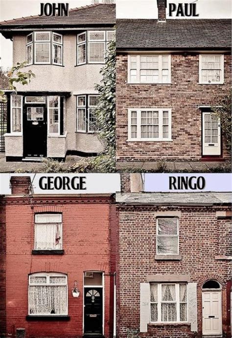 Maisons d'enfance des Beatles