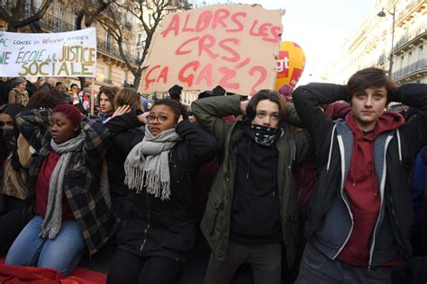 Manifestations lycéennes