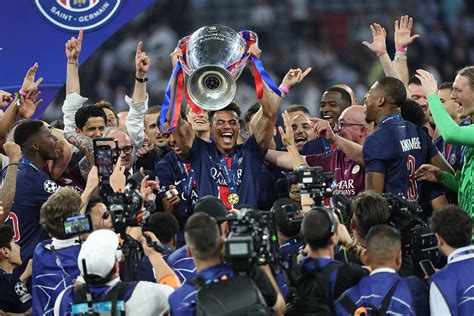 Mbappé lors d'un match de Ligue des Champions