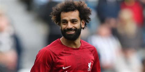Mohamed Salah célébrant un but