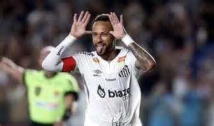 Neymar à Santos en 2010